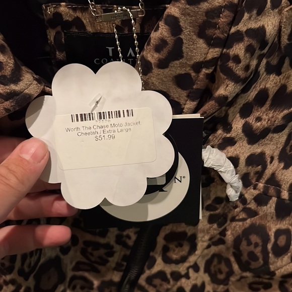 Hope’s-LA Coalition-Worth the Chase Moro Jacket-Cheetah - Picture 2 of 3